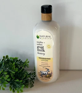 Natural Wunderz Goat Milk Honey Nourishing Body Lotion 32 Fl Oz Each - Picture 1 of 3