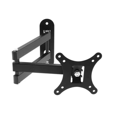 Supporto staffa tv lcd a muro snodato estensibile plasma da 10" a 32" pollici