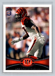 2012 Topps Rookie RC #337 Dre Kirkpatrick Cincinnati Bengals Football Card