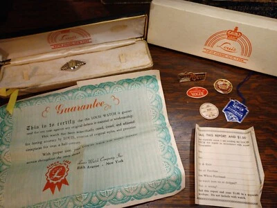 Louis Erard 5th Ave 20 Diamond ladies WhiteGold Watch Vintage  in VOGUE Magazine - Image 1 of 4