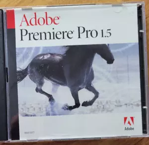 Adobe Premiere Pro 1.5 Upgrade for Windows with Serial Number - Picture 1 of 1