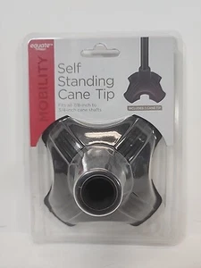 Equate Self Standing Cane Tip~NEW SEALED PACKAGE ~ NEW ITEM  - Picture 1 of 6