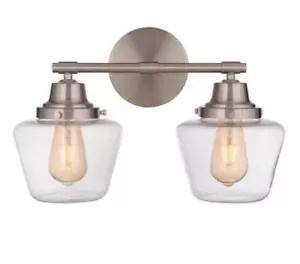 Craftmade Essex 17.5" 2-Light Vanity, Brushed Polished Nickel - 19518BNK2 - Picture 1 of 4