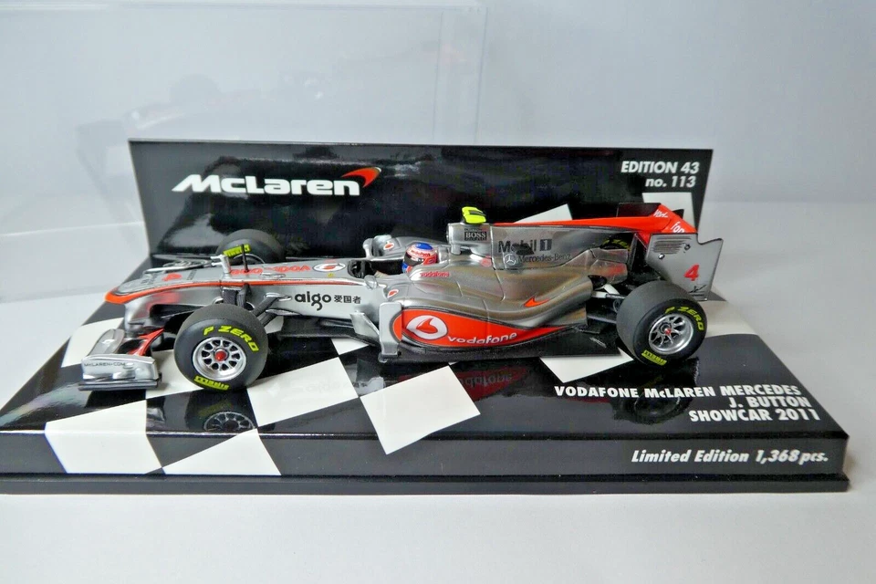 1/43 Minichamps 2011 Mclaren Showcar Jenson Button - Image 1 of 1