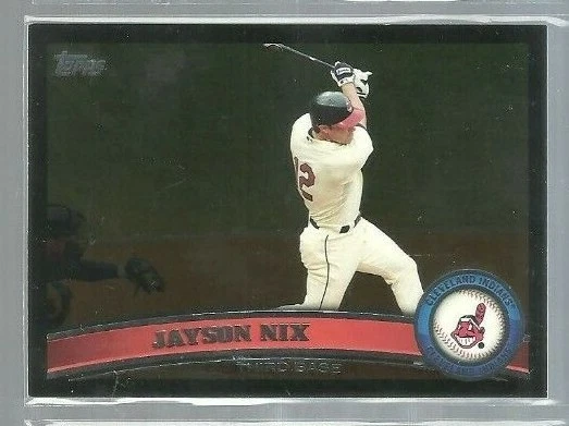  2011 Topps Wal-Mart Black Border #549 Jayson Nix (ref56637) - Image 1 of 1