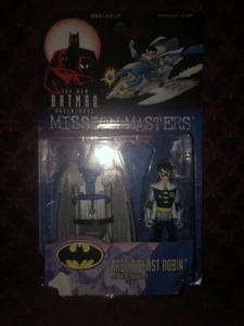 NIB Batman Mission Masters Attic Blast Robin Action Figure Hasbro 1999 DC Comics - Picture 1 of 6