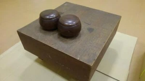 (with Go stone) Lacquerware Go board Yanagiyama miniature Go board set - Picture 1 of 10