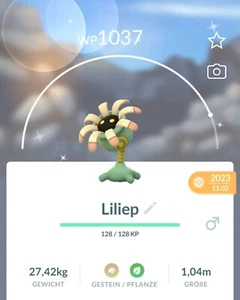 ✨#345 Shiny Liliep Pokémon Go✨ - Bild 1 von 2