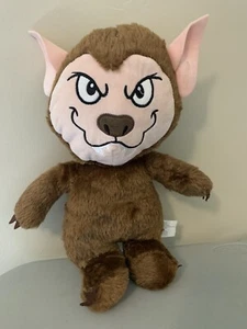 Kellytoy Werwolf 2018 Q044 braun Plüschtier Stofftier Monster Reißzähne spitze Ohren - Bild 1 von 4
