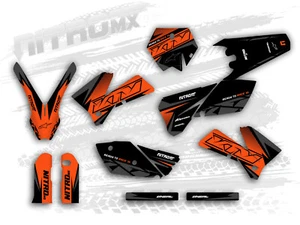 NitroMX Graphic Kit for KTM SX SXF 125 250 450 525 2005 2006 Decals Motocross MX - Picture 1 of 1