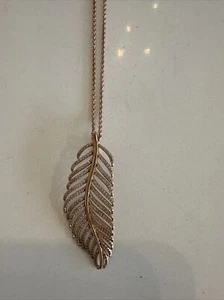 Pandora Rose Gold Light As A Feather Necklace - Picture 1 of 10