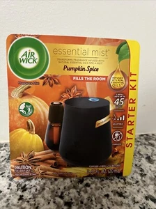 Air Wick Essential Mist Pumpkin Spice Starter Kit - Picture 1 of 2