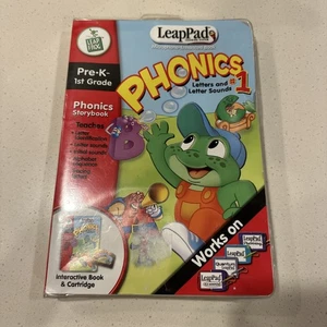 Leap Frog LeapPad Alpha Software Phonics Book 1: Alphabet Adventures - Zdjęcie 1 z 5