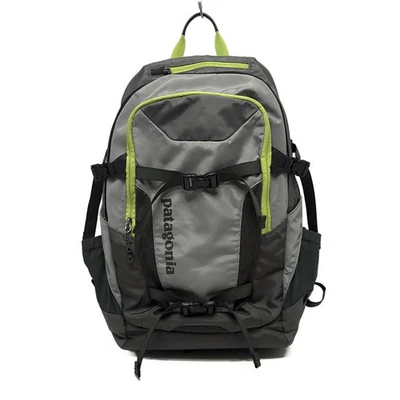 Auth Patagonia - Gray Dark Gray Dark Green Nylon Backpack - Image 1 of 4
