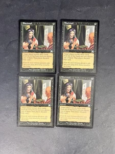 Blackmail x4 - Onslaught #127/350 MTG Magic The Gathering MP Play Set - Picture 1 of 2