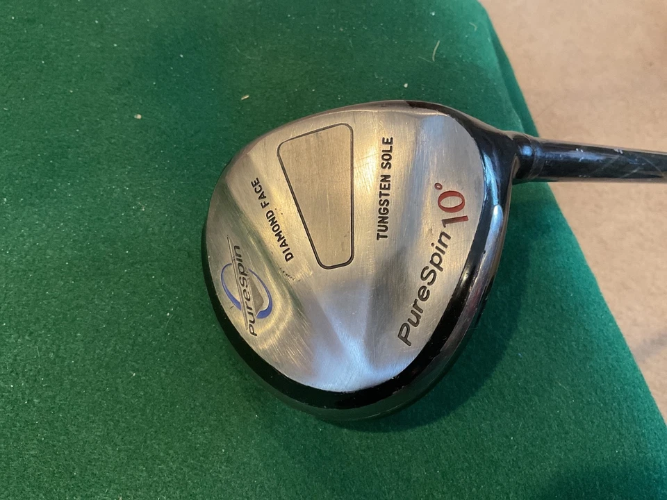 Pure spin Diamond Face Tungsten Sole 10* Driver Golf Club - Image 1 of 4