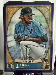 2021 Topps Gypsy Queen - Jorge Guzman #219 Indigo /250 (RC) - Picture 1 of 2