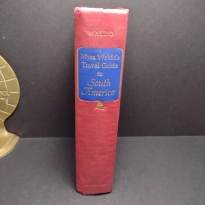 Myra Waldo's Travel Guide to South America -1968 Hardcover 1st Printing - Picture 1 of 14