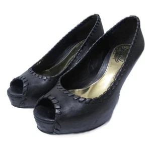 GUCCI Pumps Women's Size 35.5 Black Leather - Picture 1 of 9