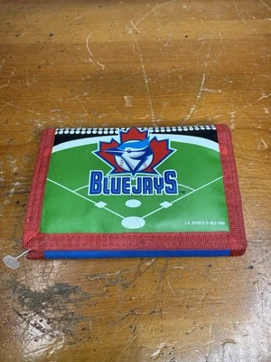 Vintage MLB Genuine Merchandise Toronto Blue Jays Retro Trifold Wallet 1998 - Image 1 of 4