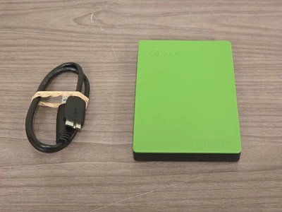 Seagate Game Drive 2TB for Xbox One External Hard Drive Green TESTED! - Image 1 of 4