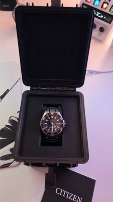 Reloj de pulsera Citizen Promaster Eco-Drive BN020056E para hombre, buzo de titanio  Foto 1 de 4