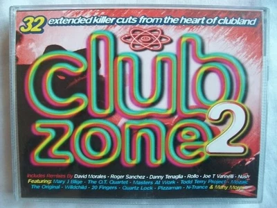 Various Artists VARIOUS ARTISTS Club Zone 2 2x cassette (Cassette) - Image 1 of 2
