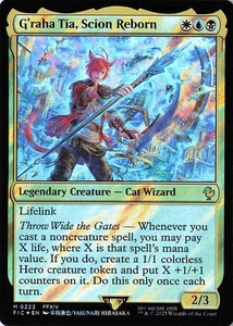G'raha Tia, Scion Reborn (Surge Foil) M Commander: FINAL FANTASY 222 NM - Picture 1 of 2