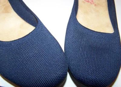 Jellypop женщин Apex синий вязаный памяти пены туфли размер 10 М балетки NTNEW - Изображение 1 из 4