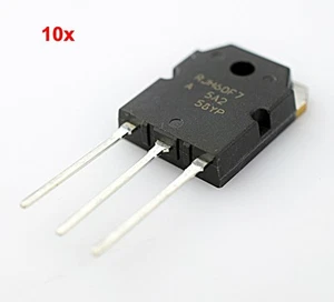 10x RJH60F7 IGBT Schlitz 600V 90A 328,9W ADPK Renesas *10 Stück* # 716163 - Bild 1 von 1
