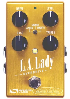 Source Audio One Series L.A. Lady True Bypass, Stereo Overdrive Guitar Effect Pe - Image 1 of 4