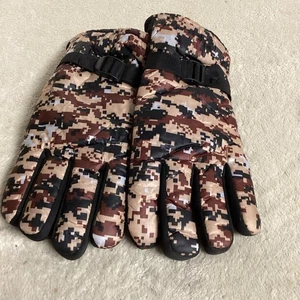 Robuste Camo wasserdichte Handschuhe Fleece Fell gefüttert mit Griff KENTUCKY TACTICAL SUPPLY - Bild 1 von 7