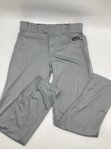 Rawlings Men's Baseball Pants Sz Large Semi-Relaxed Full Length Pro-Dri LNCHSR - Picture 1 of 12