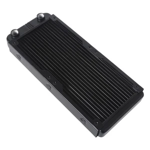 Aluminum Radiator CPU Water Cooling Heat Exchanger with 1/4 inch Thread 18 Tubes - Afbeelding 1 van 8