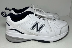 New Balance Shoes Mens 8 4E WIDE 608 White Casual Sneakers Walking MX608WN5 NEW - Picture 1 of 7