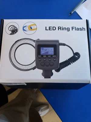 Ring Flash Light RF550 LED Macro For Nikon Canon Olympus Fuji - Image 1 of 4