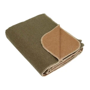 Thick Alpaca Wool Blanket Heavyweight for Camping Outdoors or Using Indoors |... - Picture 1 of 10