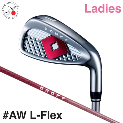 ONOFF Ladies Custom Iron Wedge AW Magenta Pink L-Flex SMOOTH KICK Graphite MTO - Image 1 of 4