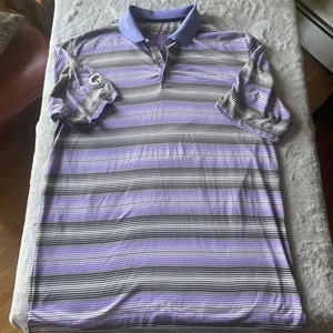 Nike Golf Mens Large Tour Performance Polo Springfield Country Club Dri Fit - Picture 1 of 4