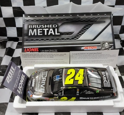 Jeff Gordon #24 AARP Hunger 2011 metal cepillado Impala acción 1:24 C241821EHJGBRM Foto 1 de 4