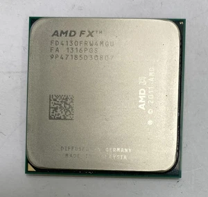 AMD FX-4130 FD4130FRW4MGU 3.8GHz Socket AM3+ Quad Core Processor / CPU - Picture 1 of 3