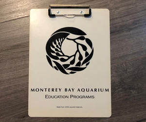 Vintage Monterey Bay Aquarium Education Programs Clipboard Morco Made In USA - Picture 1 of 13