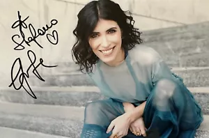 Giorgia - Foto Lucida Autografata 13x19cm Hand Signed Autograph Singer Todrani - Foto 1 di 1