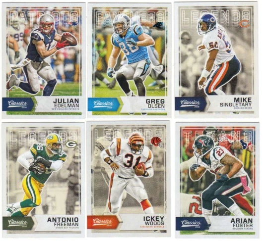 2016 Panini Classics Football - Base Veterans & Legends - Choose Card #'s 1-200 - Image 1 of 1