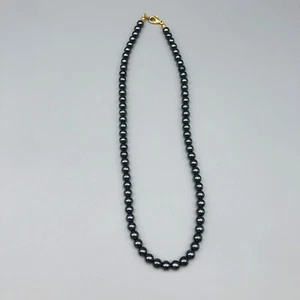 Vintage Gray Pearls Necklace - Picture 1 of 4