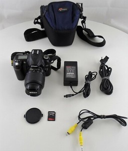 Nikon D50 Digital SLR Camera, Nikon DX AF-S Nikkor 18-55mm for Parts or Repair