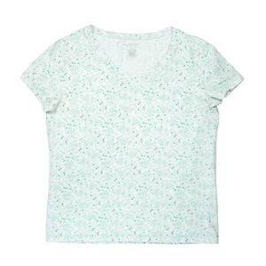 Tolles Northwest Clothing V-Ausschnitt Flügelärmel T-Shirt Blumen Paisley Damen Größe S - Bild 1 von 3