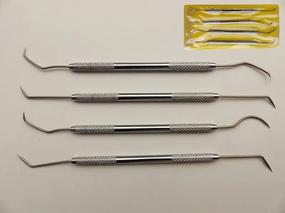 4tlg. Montagehaken Set Demontagehaken Dichtungsabzieher Entferner 180mm - Bild 1 von 2