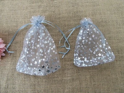 20Packs x 4Pcs Grey Drawstring Jewelry Gift Pouches 2 Sizes - image 1 of 2