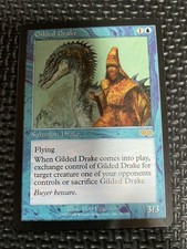 MTG Magic The Gathering Gilded Drake Urza's Saga USG English Rtero Card Game